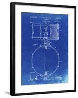 PP147- Faded Blueprint Slingerland Snare Drum Patent Poster-Cole Borders-Framed Giclee Print