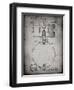 PP147- Faded Grey Slingerland Snare Drum Patent Poster-Cole Borders-Framed Giclee Print