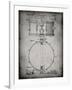 PP147- Faded Grey Slingerland Snare Drum Patent Poster-Cole Borders-Framed Giclee Print