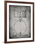 PP147- Faded Grey Slingerland Snare Drum Patent Poster-Cole Borders-Framed Giclee Print