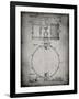 PP147- Faded Grey Slingerland Snare Drum Patent Poster-Cole Borders-Framed Giclee Print