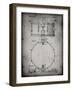 PP147- Faded Grey Slingerland Snare Drum Patent Poster-Cole Borders-Framed Giclee Print