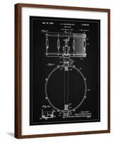 PP147- Vintage Black Slingerland Snare Drum Patent Poster-Cole Borders-Framed Giclee Print