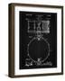 PP147- Vintage Black Slingerland Snare Drum Patent Poster-Cole Borders-Framed Giclee Print