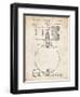 PP147- Vintage Parchment Slingerland Snare Drum Patent Poster-Cole Borders-Framed Giclee Print