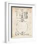 PP147- Vintage Parchment Slingerland Snare Drum Patent Poster-Cole Borders-Framed Giclee Print