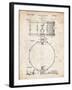 PP147- Vintage Parchment Slingerland Snare Drum Patent Poster-Cole Borders-Framed Giclee Print