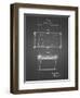 PP149- Black Grid Pool Table Patent Poster-Cole Borders-Framed Premium Giclee Print