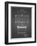 PP149- Black Grid Pool Table Patent Poster-Cole Borders-Framed Premium Giclee Print