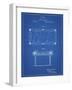 PP149- Blueprint Pool Table Patent Poster-Cole Borders-Framed Giclee Print