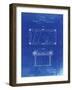 PP149- Faded Blueprint Pool Table Patent Poster-Cole Borders-Framed Giclee Print