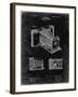 PP15 Black Grunge-Borders Cole-Framed Giclee Print