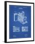 PP15 Blueprint-Borders Cole-Framed Giclee Print