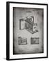 PP15 Faded Grey-Borders Cole-Framed Giclee Print