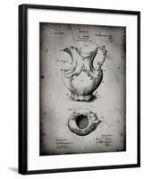 PP151- Faded Grey Antique Haynes Washing Pitcher-Cole Borders-Framed Giclee Print