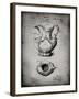 PP151- Faded Grey Antique Haynes Washing Pitcher-Cole Borders-Framed Giclee Print