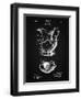 PP151- Vintage Black Antique Haynes Washing Pitcher-Cole Borders-Framed Giclee Print