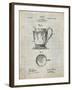 PP152- Antique Grid Parchment Kitchen Pitcher Poster-Cole Borders-Framed Giclee Print