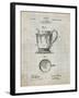 PP152- Antique Grid Parchment Kitchen Pitcher Poster-Cole Borders-Framed Giclee Print