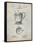 PP152- Antique Grid Parchment Kitchen Pitcher Poster-Cole Borders-Framed Stretched Canvas