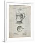 PP152- Antique Grid Parchment Kitchen Pitcher Poster-Cole Borders-Framed Giclee Print