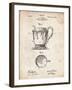 PP152- Vintage Parchment Kitchen Pitcher Poster-Cole Borders-Framed Giclee Print