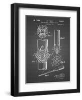 PP153- Black Grid Phillips Head Screw Driver Patent Poster-Cole Borders-Framed Giclee Print