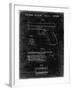 PP154- Black Grunge Handgun Pistol Patent Poster-Cole Borders-Framed Giclee Print