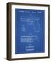 PP154- Blueprint Handgun Pistol Patent Poster-Cole Borders-Framed Giclee Print