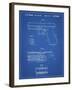 PP154- Blueprint Handgun Pistol Patent Poster-Cole Borders-Framed Giclee Print