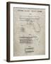 PP154- Sandstone Handgun Pistol Patent Poster-Cole Borders-Framed Giclee Print