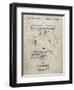 PP154- Sandstone Handgun Pistol Patent Poster-Cole Borders-Framed Giclee Print