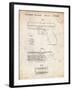 PP154- Vintage Parchment Handgun Pistol Patent Poster-Cole Borders-Framed Giclee Print