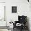 PP159- Chalkboard Eames Tilt Back Chair Patent Poster-Cole Borders-Framed Giclee Print displayed on a wall
