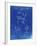 PP159- Faded Blueprint Eames Tilt Back Chair Patent Poster-Cole Borders-Framed Giclee Print