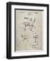 PP159- Sandstone Eames Tilt Back Chair Patent Poster-Cole Borders-Framed Giclee Print