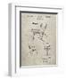 PP159- Sandstone Eames Tilt Back Chair Patent Poster-Cole Borders-Framed Giclee Print