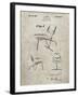 PP159- Sandstone Eames Tilt Back Chair Patent Poster-Cole Borders-Framed Giclee Print