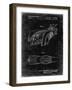 PP16 Black Grunge-Borders Cole-Framed Giclee Print