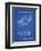 PP16 Blueprint-Borders Cole-Framed Premium Giclee Print