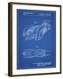 PP16 Blueprint-Borders Cole-Framed Giclee Print