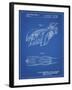 PP16 Blueprint-Borders Cole-Framed Giclee Print