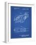 PP16 Blueprint-Borders Cole-Framed Giclee Print