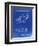 PP16 Faded Blueprint-Borders Cole-Framed Premium Giclee Print