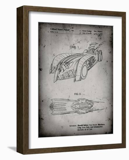 PP16 Faded Grey-Borders Cole-Framed Giclee Print