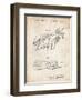 PP16 Vintage Parchment-Borders Cole-Framed Premium Giclee Print