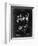 PP160- Black Grunge Berliner Gramophone Poster-Cole Borders-Framed Giclee Print