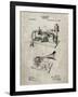 PP160- Sandstone Berliner Gramophone Poster-Cole Borders-Framed Giclee Print