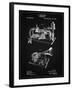 PP160- Vintage Black Berliner Gramophone Poster-Cole Borders-Framed Giclee Print