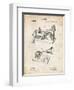 PP160- Vintage Parchment Berliner Gramophone Poster-Cole Borders-Framed Giclee Print